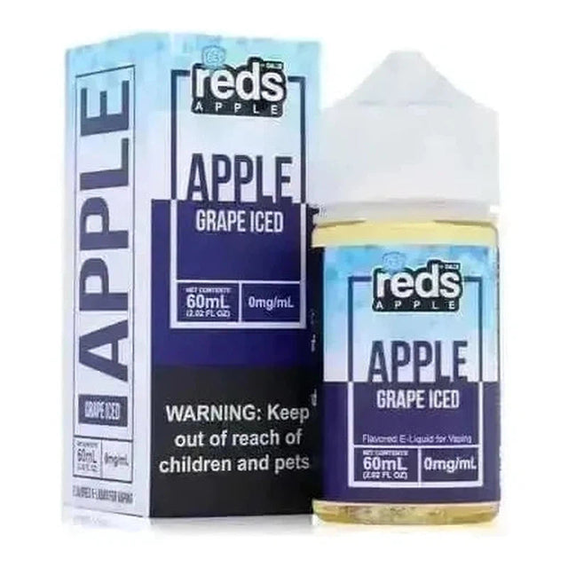 Sale! REDS E-LIQUID GRAPE ICED - 60ML - E-Juice Steals