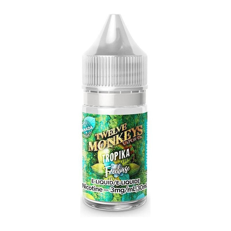 Twelve Monkeys E-Juice – Tropika 30ml (FREEBASE) - E-Juice Steals