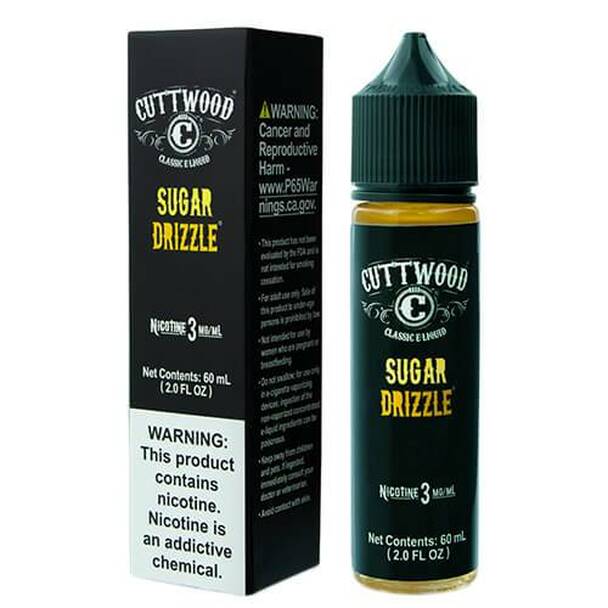 SALE! CUTTWOOD E-LIQUID SUGAR DRIZZLE - 60ML