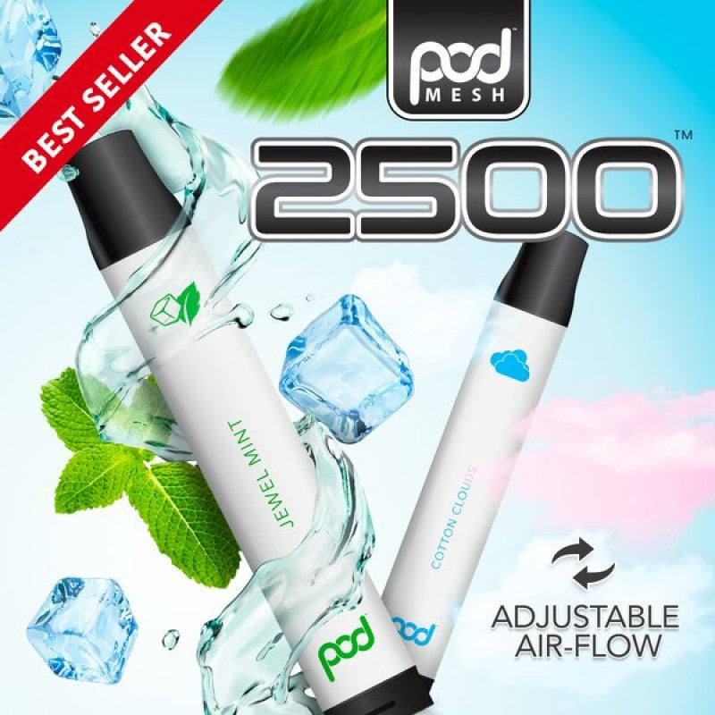 FLO 5.5% DISPOSABLE DEVICE (4000 PUFFS) by POD MESH