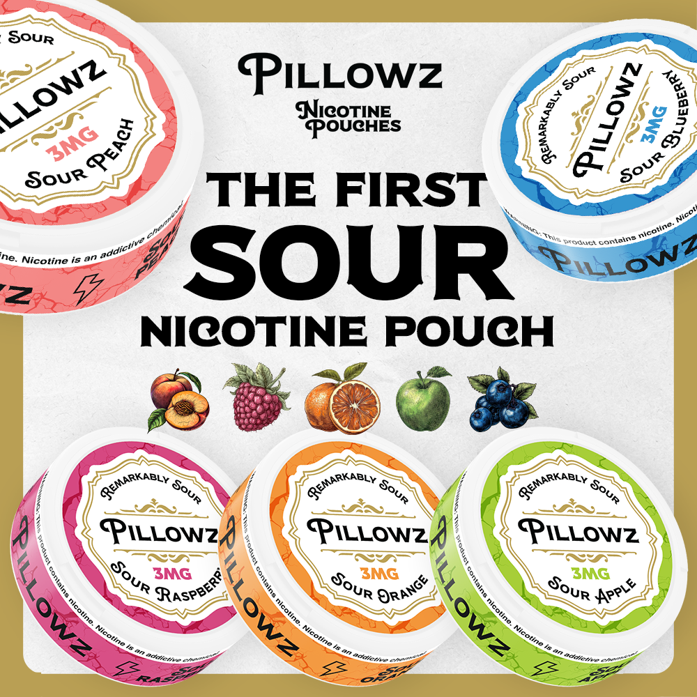 PILLOWZ TFN NICOTINE POUCHES - 20CT CANS