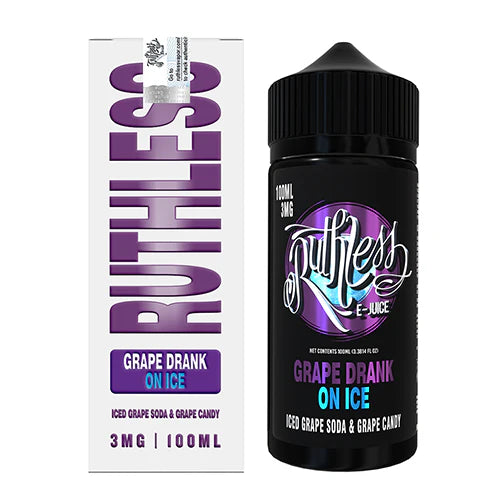 RUTHLESS E-LIQUID GRAPE DRANK ON ICE - 100ML