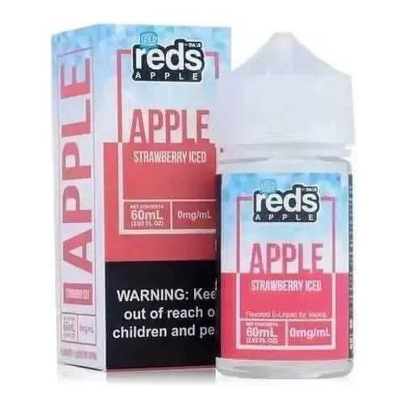 SALE! REDS E-LIQUID STRAWBERRY ICED - 60ML - E-Juice Steals