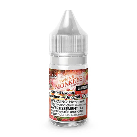 Twelve Monkeys -Sanctuary Oasis -Freebase Vape Juice 30ML - E-Juice Steals