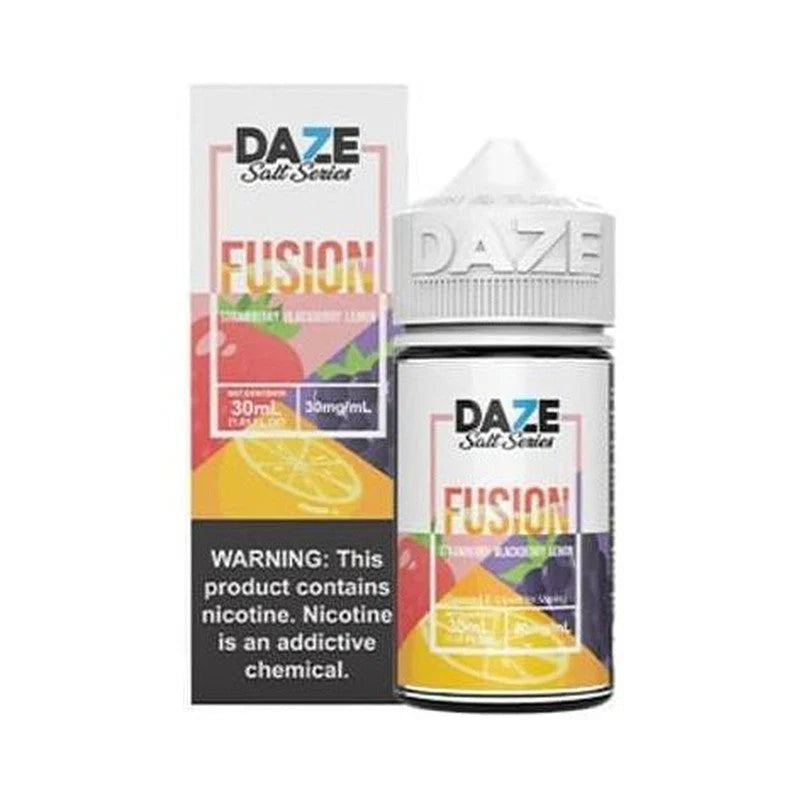 7DAZE E-LIQUID FUSION STRAWBERRY BLACKBERRY LEMON - 100ML