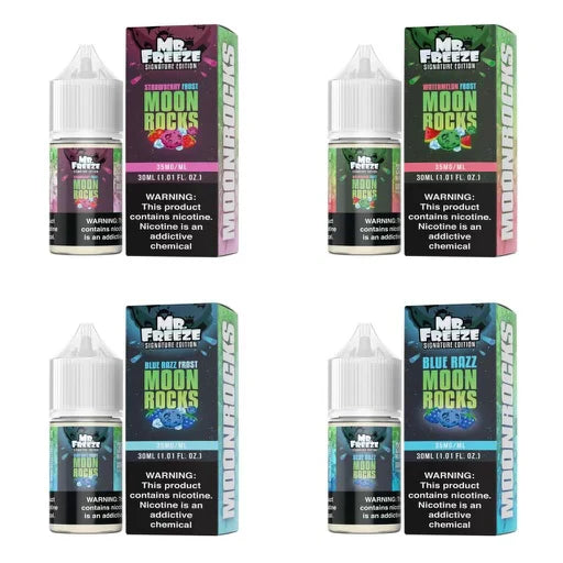 MR FREEZE SALT STRAWBERRY FROST MOON ROCKS - 30ML