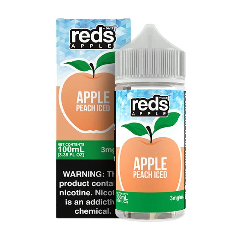 REDS E-LIQUID PEACH ICED - 100ML